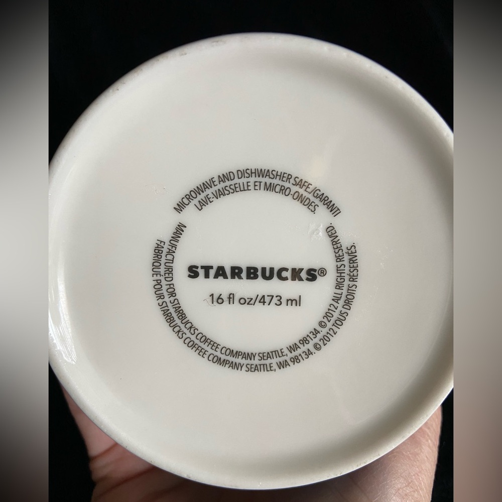 Starbucks Detroit Michigan City Coffee Mug Cup 16 oz. 2011 - Picture 3 of 6